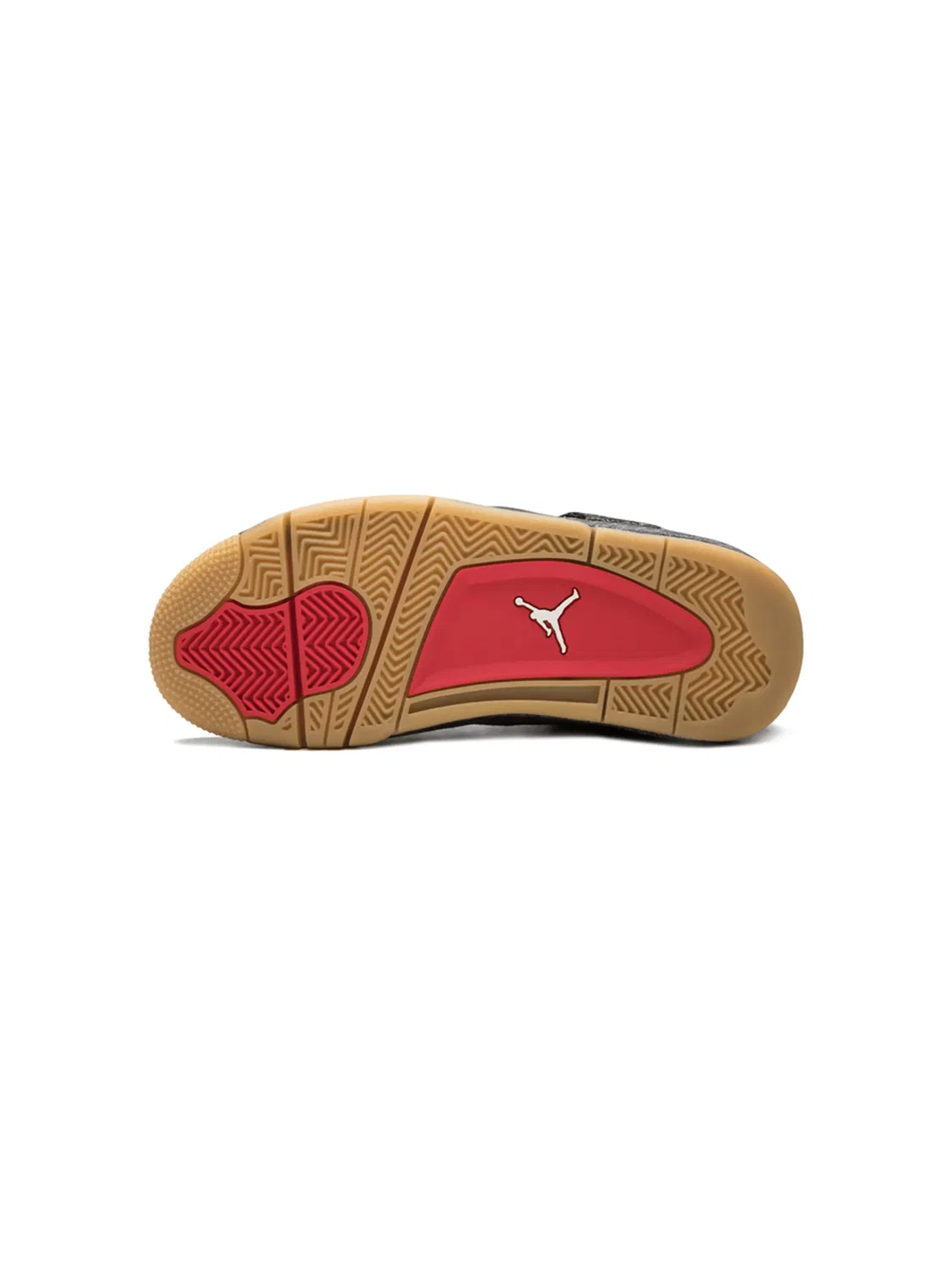 Кроссовки Air Jordan 4 Retro NRG BG из черного денима — фото 4
