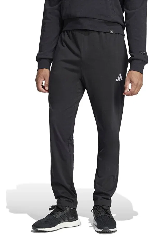 Мужские спортивные брюки с принтом Adidas, Black-F0sl