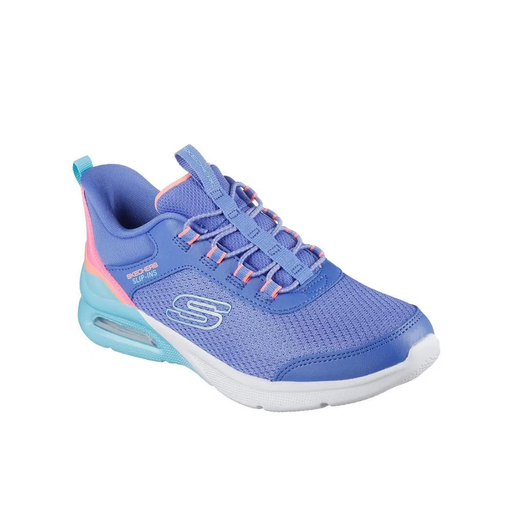Детские кроссовки с низким верхом Microspec Max Color Trifecta Skechers, Blau — фото 2