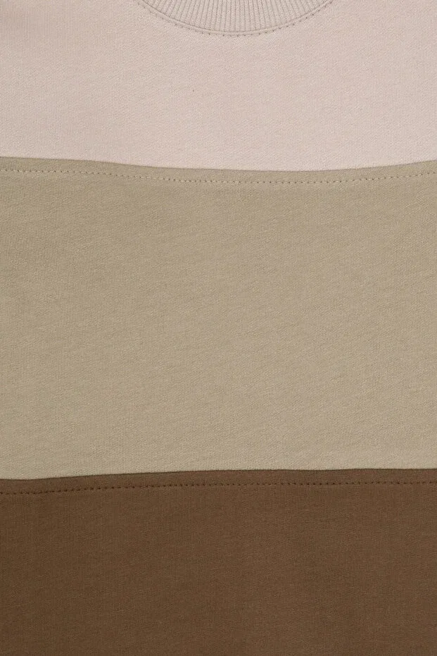 Детская кофта для мальчиков хлопковая U.S. Polo Assn., Khaki — фото 4
