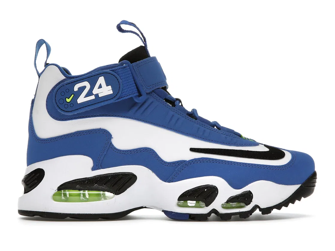 Детские кроссовки с ремешком Nike Air Griffey Max 1 Nike, Varsity Royal/White-Volt-Black