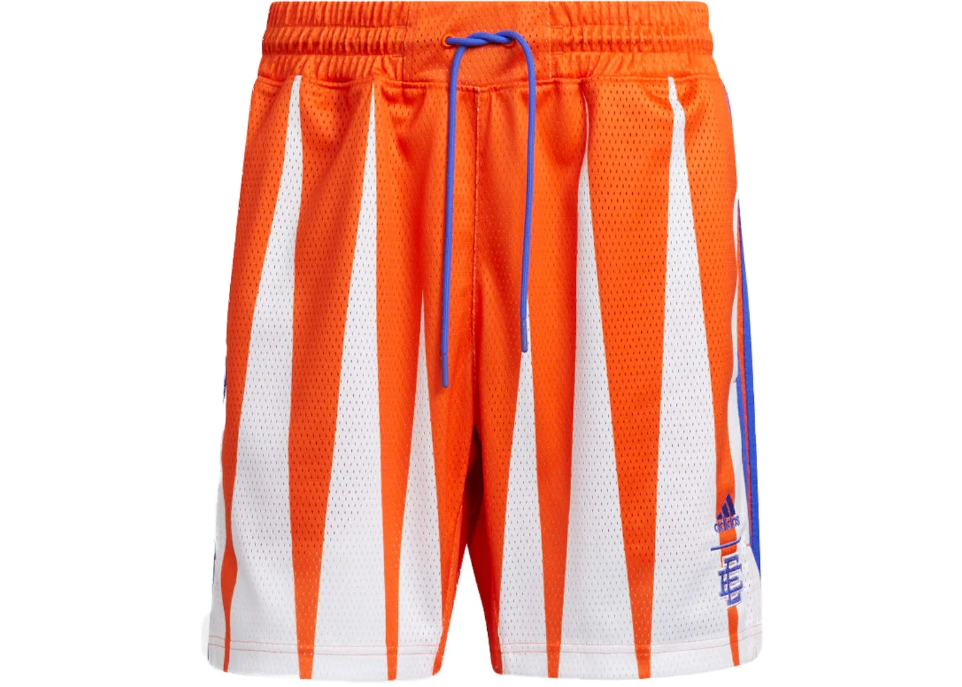 Мужские шорты с принтом Adidas x Eric Emanuel Hoops Summer Essentials Shorts, Team Orange