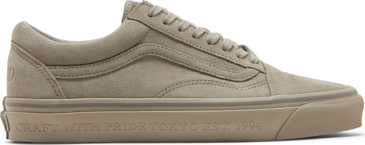 

Кеды Vans Neighborhood x Old Skool 36 DX Aluminum, коричневый