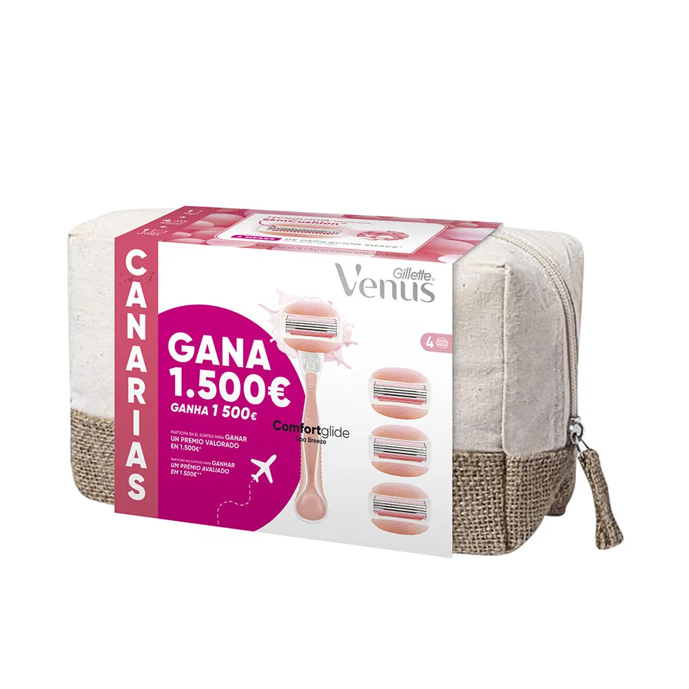 Набор для бритья Venus Spa Breeze с 4 сменными кассетами Gillette