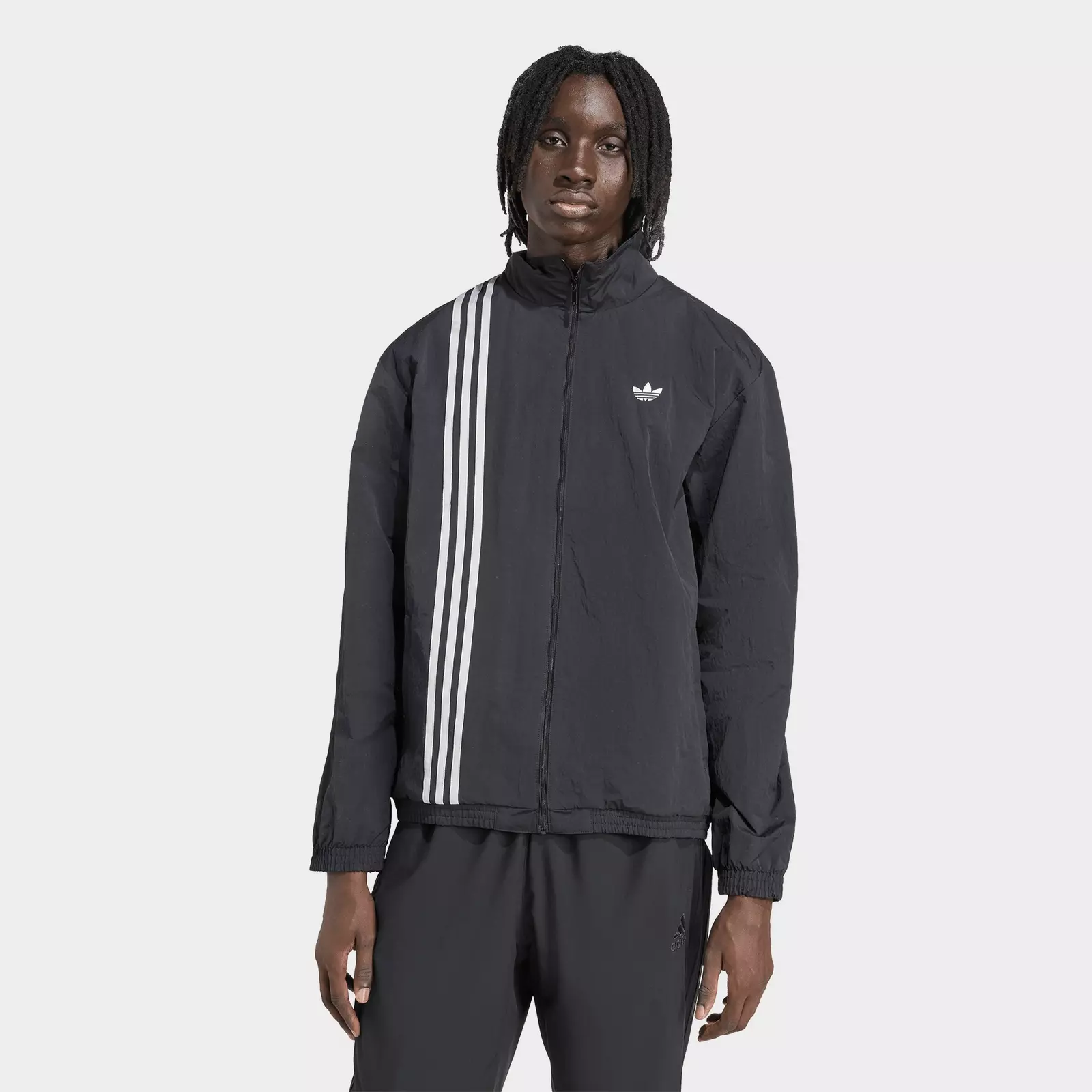 

Куртка Men's adidas Originals Firebird Front Stripes Woven Track, черный