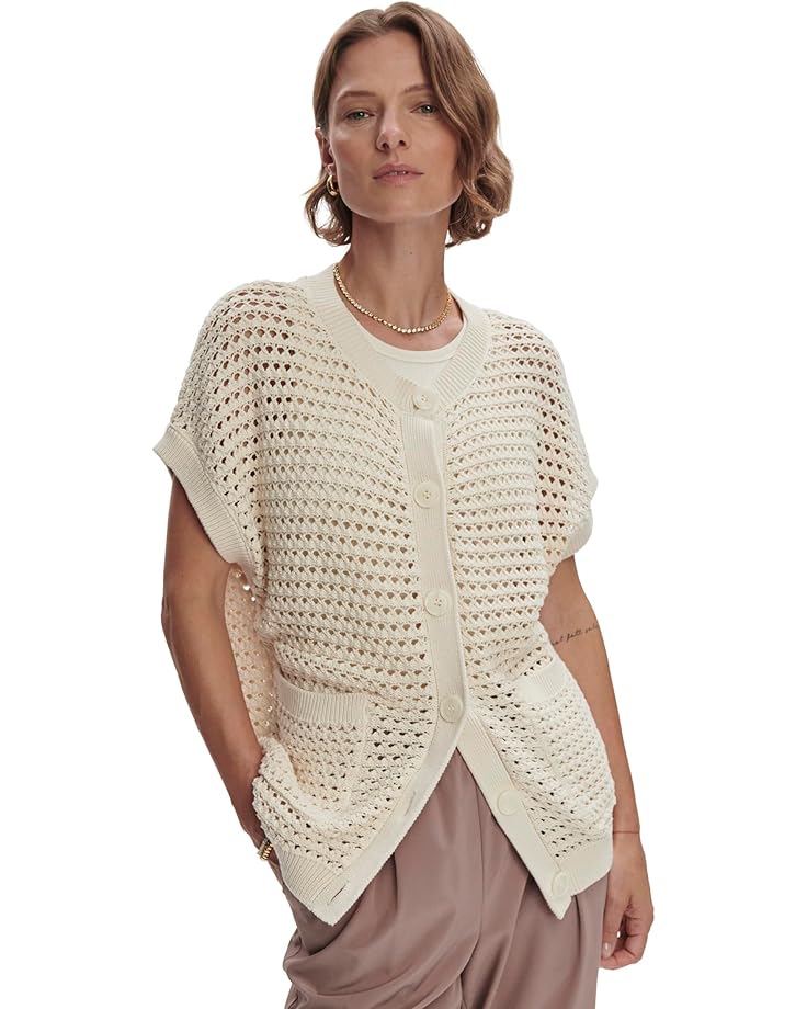 

Свитер Varley Sidra Button Through Vest, цвет Birch