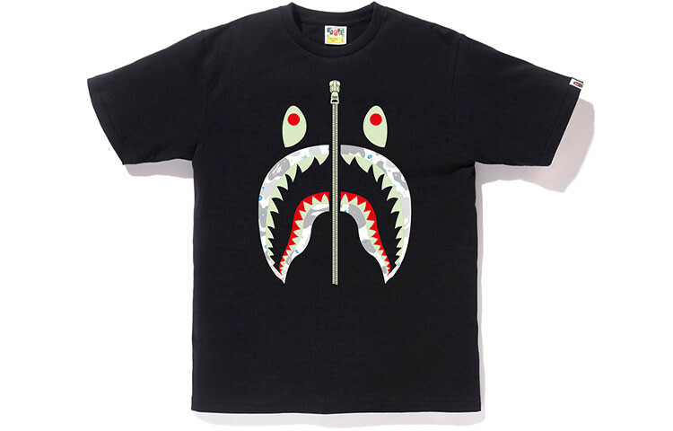 

Футболка Shark Series для мужчин A Bathing Ape, белый