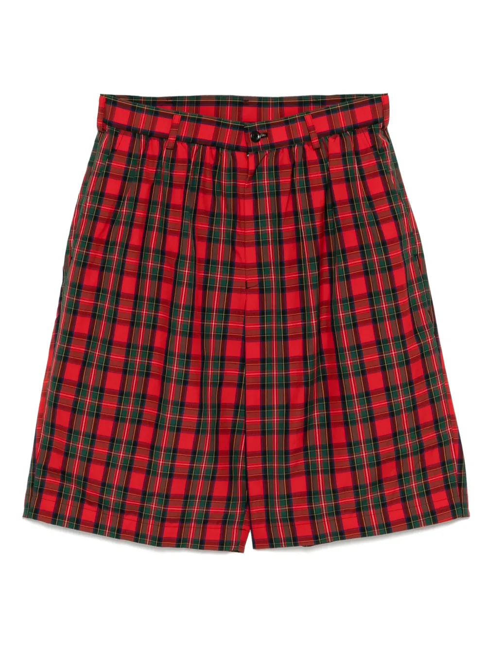

Шорты в клетку Comme Des Garçons Girl, красный