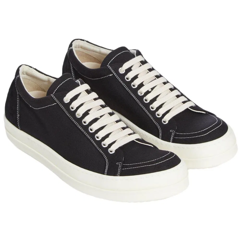 Кеды TEMPLE Low Top Rick Owens DRKSHDW Original Shoe Box Black — фото 4