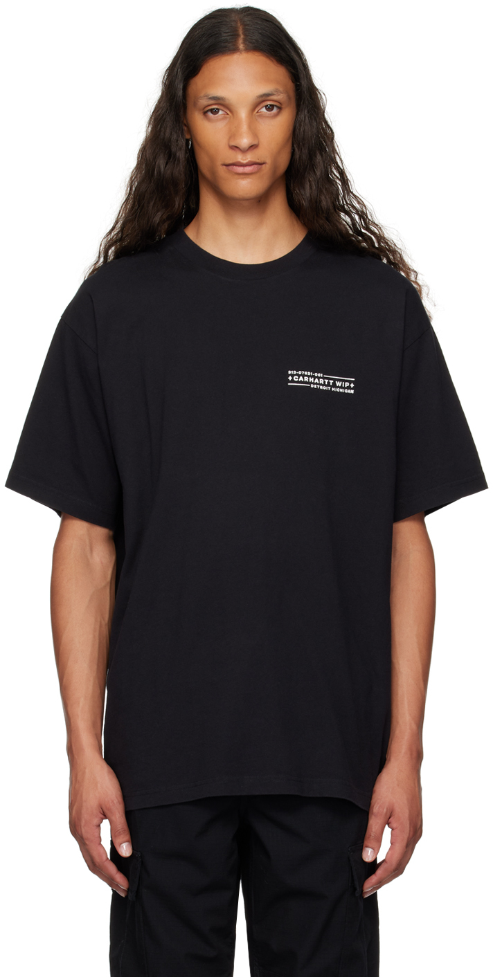 

Черная футболка с принтом Carhartt Work In Progress