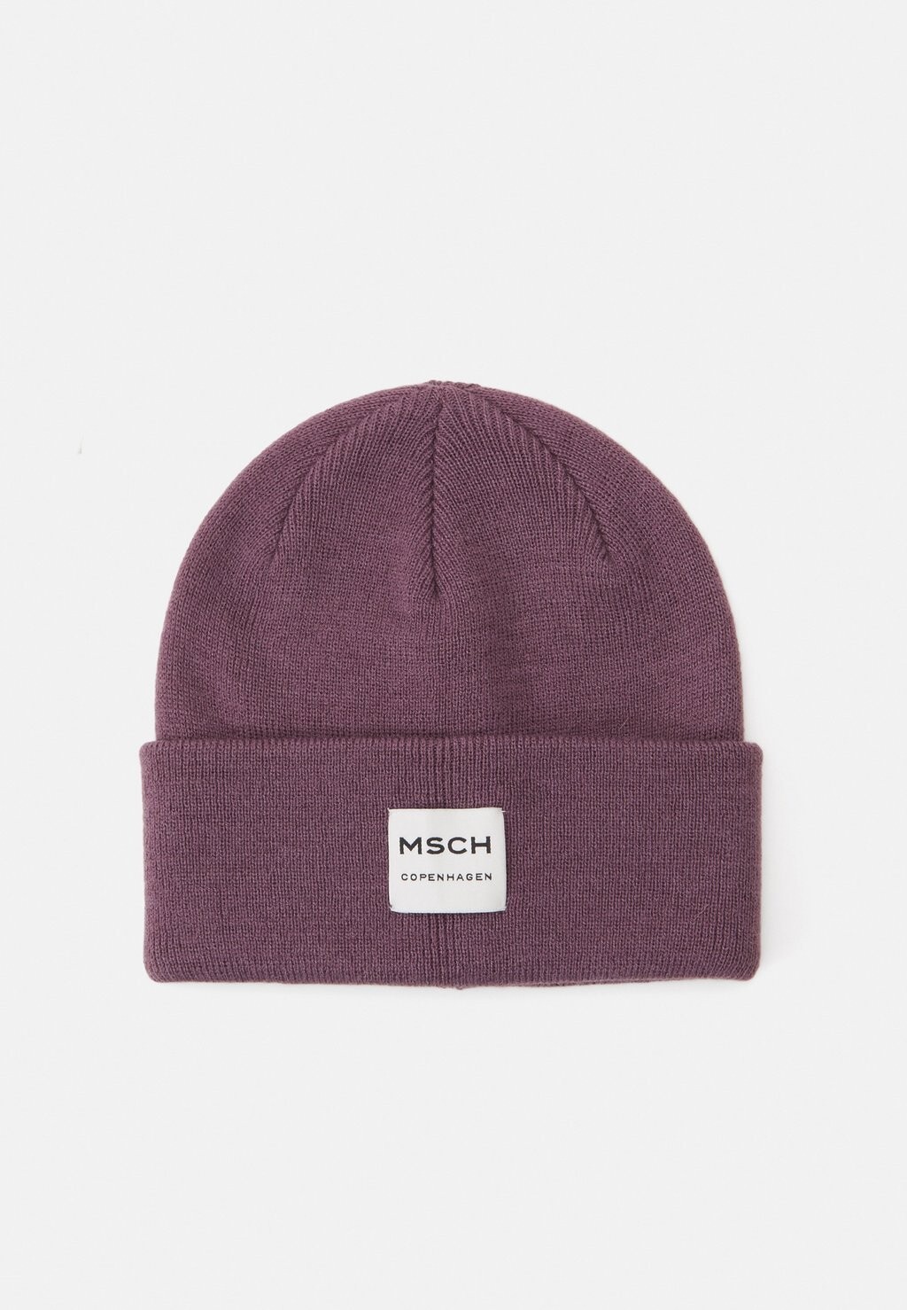 

Шапка MOJO LOGO BEANIE MSCH Copenhagen, темно-фиолетовый