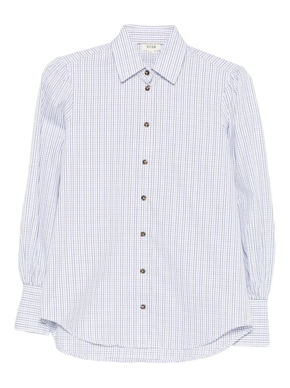 

Рубашка в клетку Diega, белый