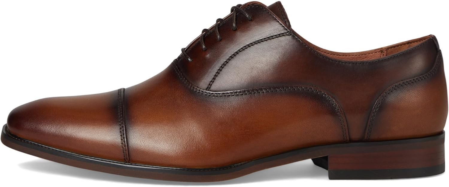 Мужские оксфорды Florsheim Sorrento Lux с закрытым носком, Cognac — фото 4