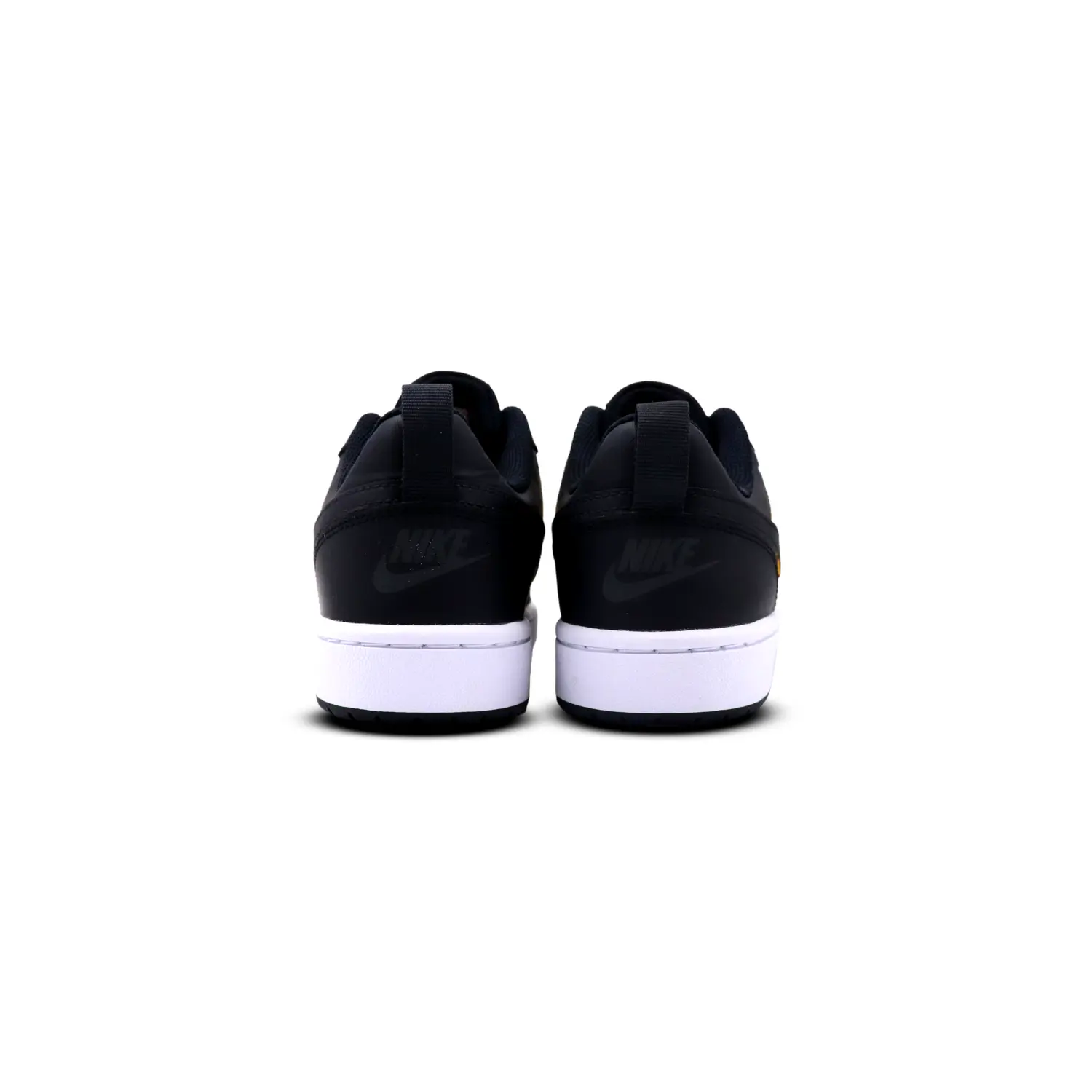 Кроссовки для скейтбординга Court Borough Lemon Moe устойчивые к истиранию низкие детские Nike черные желтые для подростков — фото 4