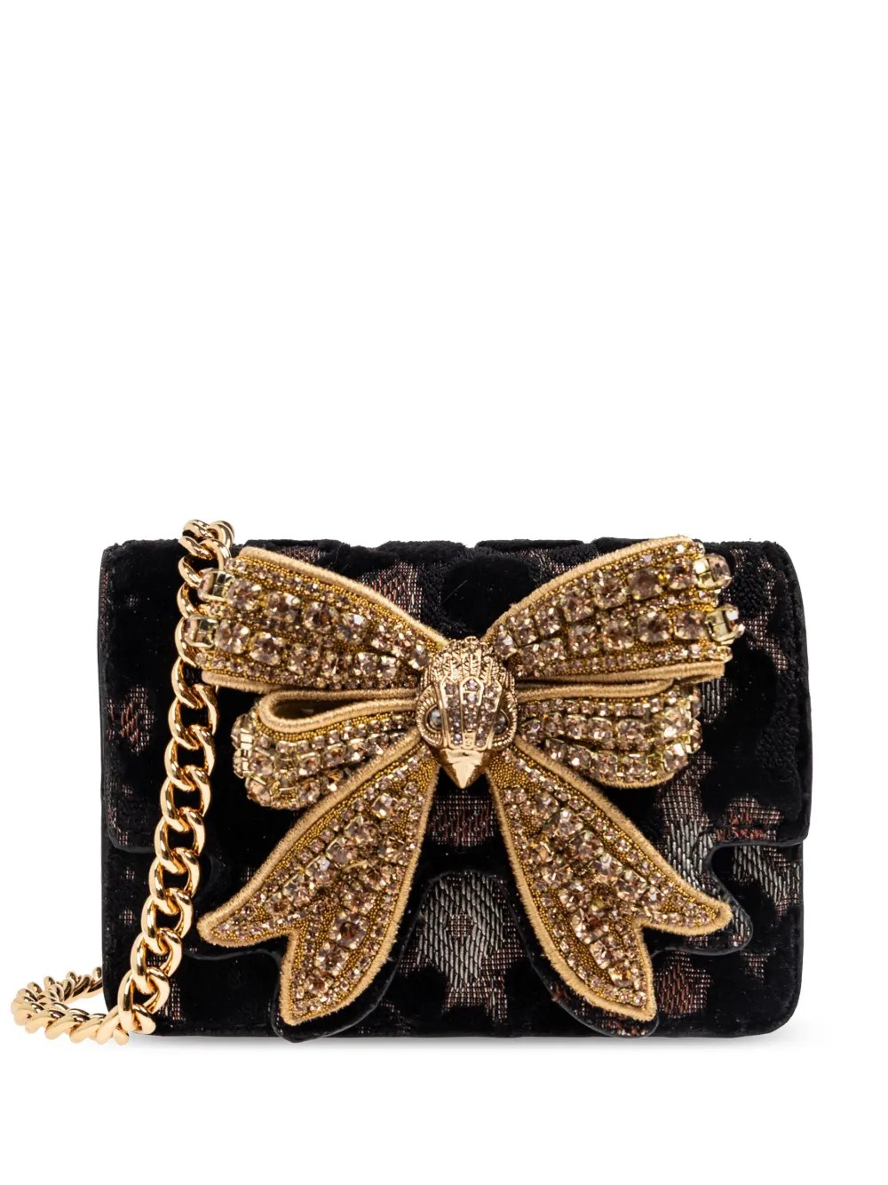 

Маленькая сумка на плечо Shoreditch Bow Kurt Geiger London, черный