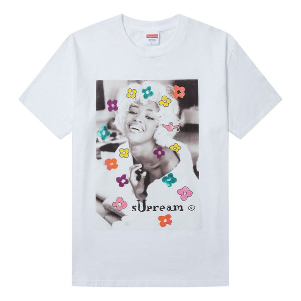 

Футболка naomi tee character printing short sleeve t-shirts 'white' Supreme, белый