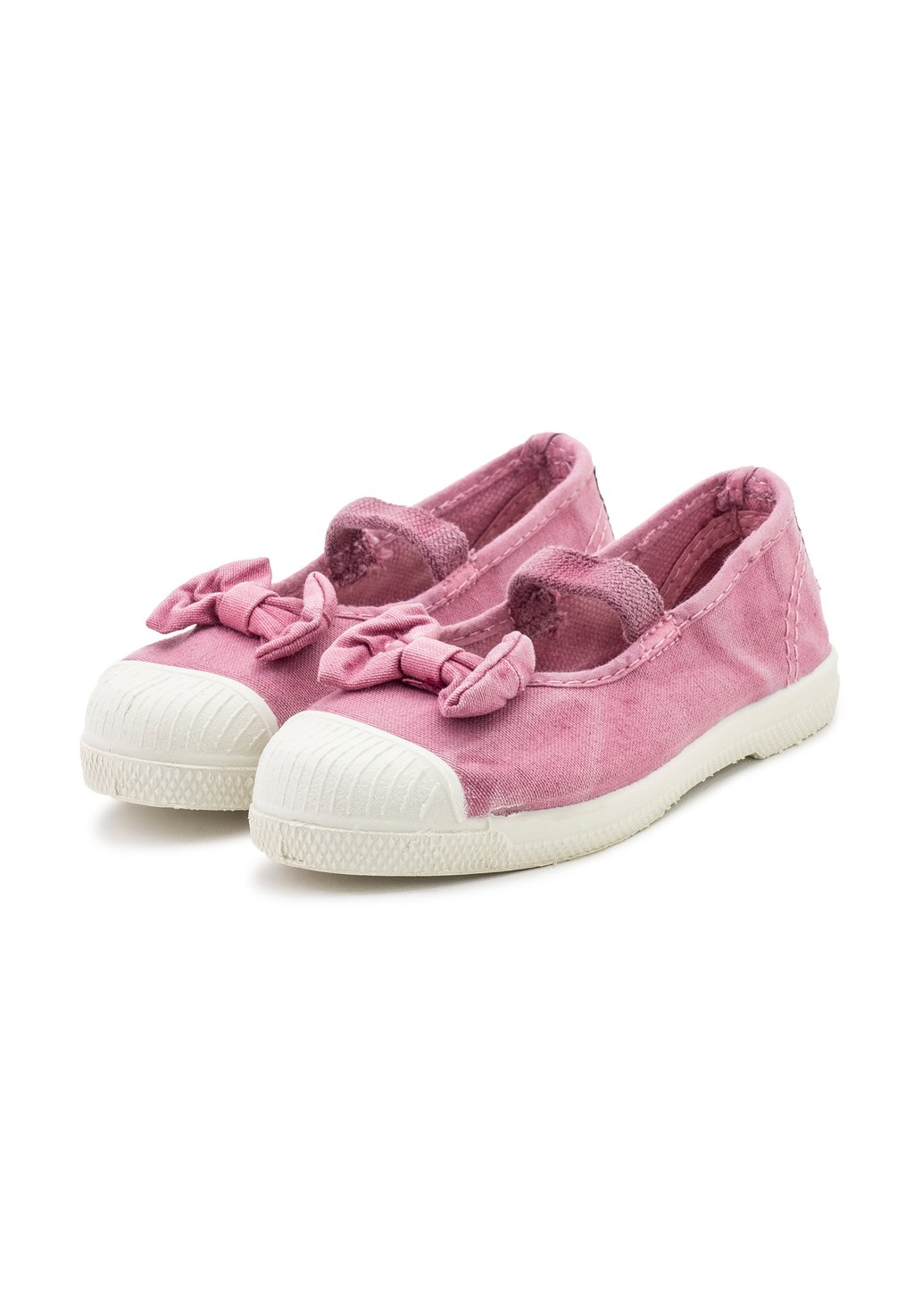 Балетки с ремешком на щиколотке OLD PALOMAR - Baby shoes Natural World, розовый — фото 2