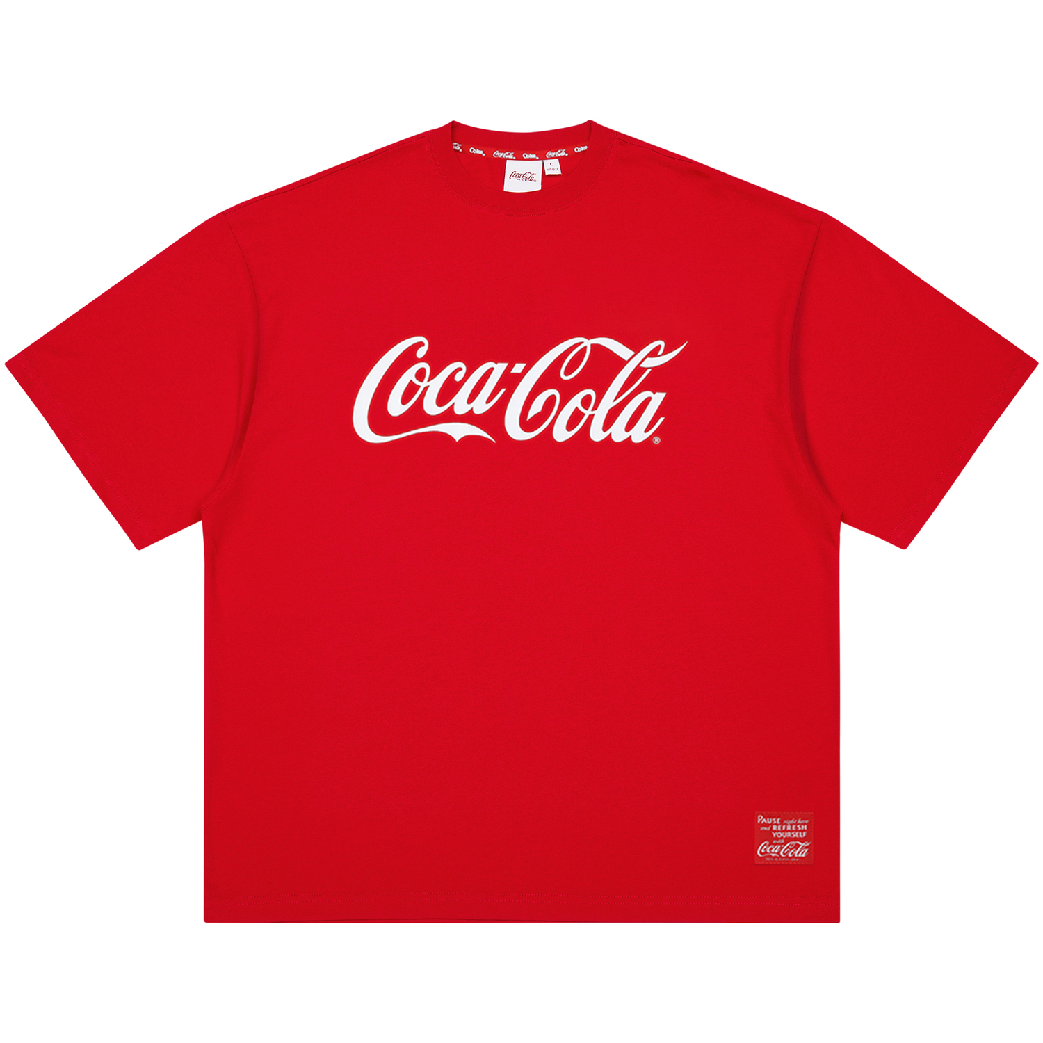 

Футболка унисекс Coca-Cola белая