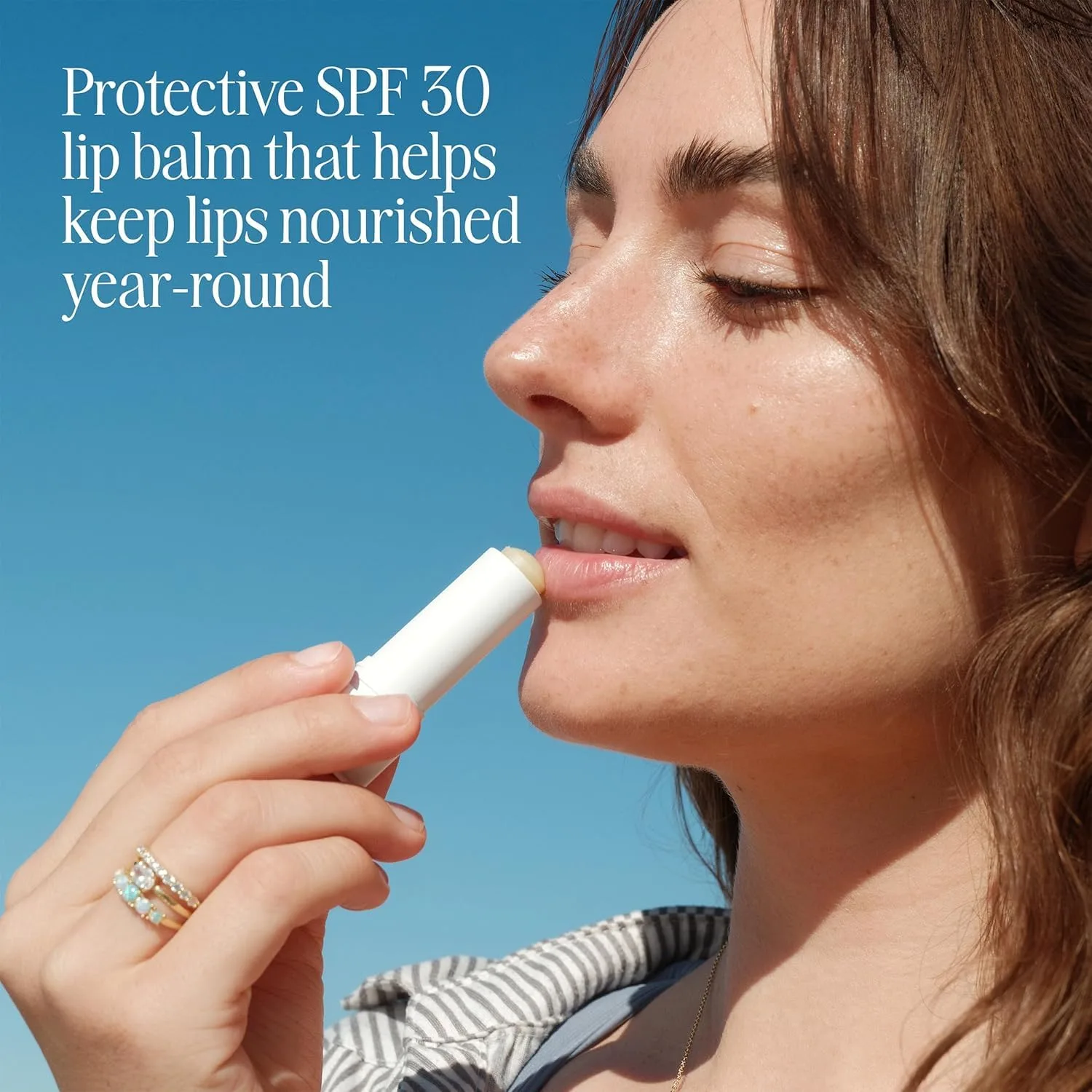 Органический бальзам для губ и солнцезащитный крем COOLA Liplux с SPF 30, протестировано дерматологами, обеспечивает ежедневную защиту, подходит для веганов и не содержит глютена, 0,15 унции., Sheer — фото 2