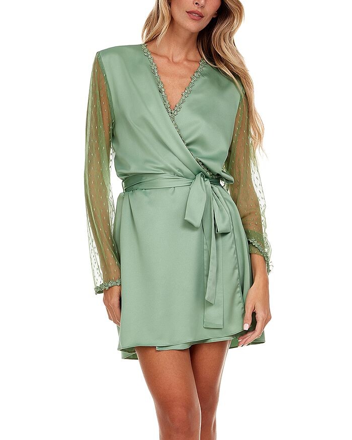 

Flora Nikrooz Халат Showstopper Charmeuse, зеленый
