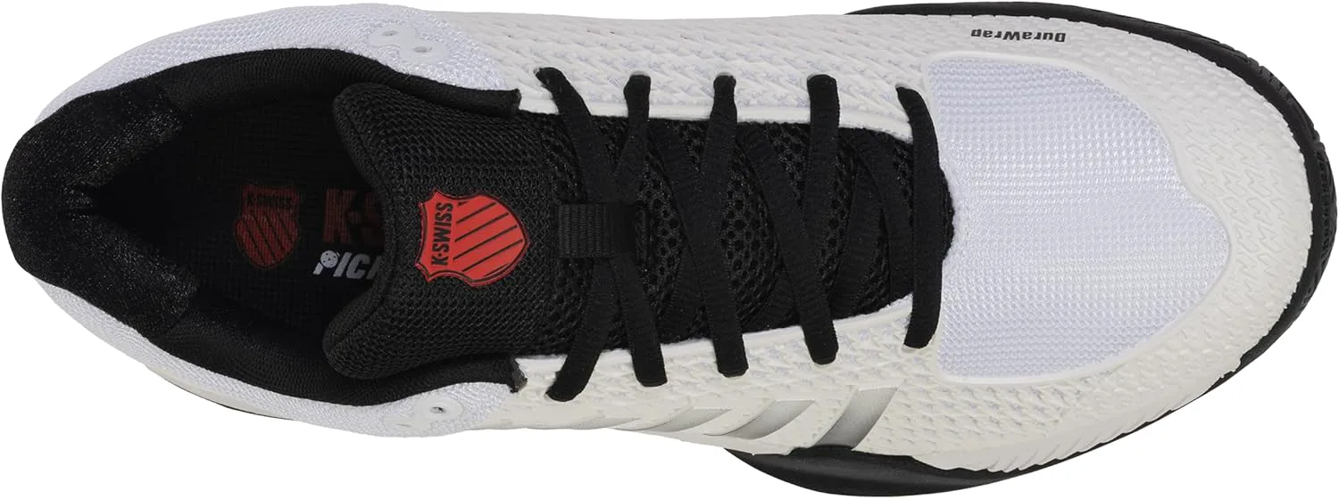 Мужские кроссовки K-Swiss Express Light для пиклбола, белый/черный/красный — фото 2