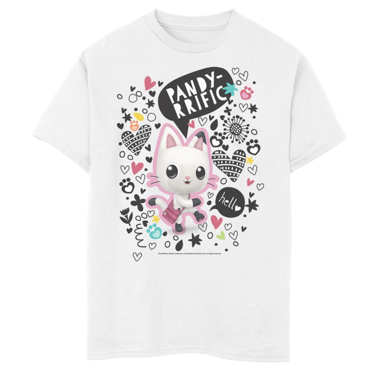 

Футболка с рисунком «Doodles Pandy Paws Pandy-Rrific Doodles» для мальчиков 8–20 лет Licensed Character