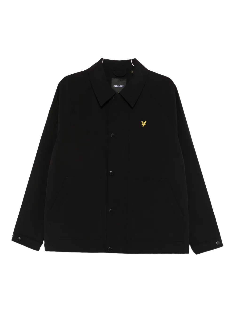

Жакет на пуговицах с карманами Lyle & Scott, черный