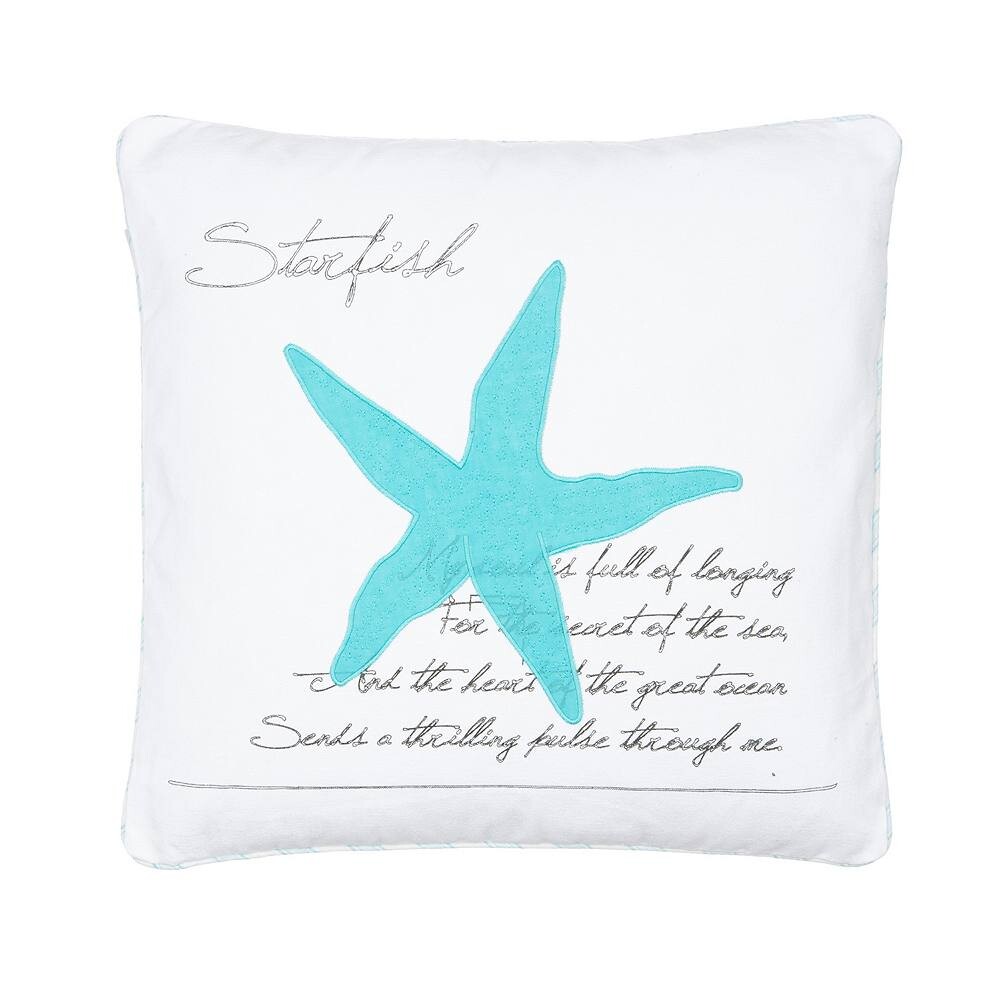 

Подушка Biscayne Starfish Levtex Home, белый