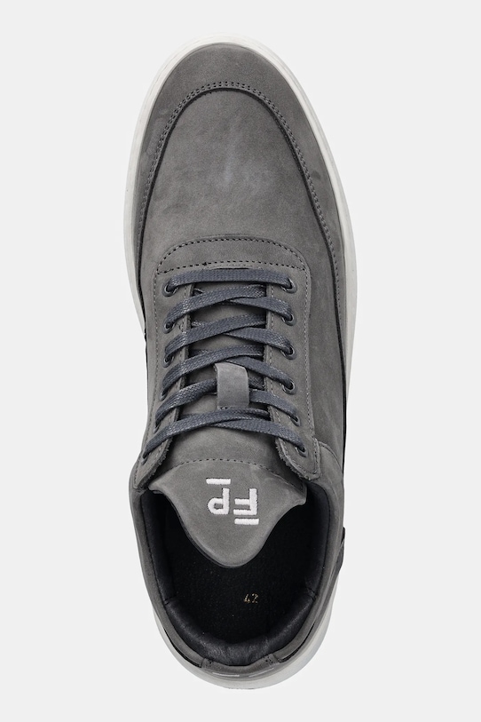 Кроссовки низкие из нубука Ripple Nubuck Filling Pieces, серый — фото 4