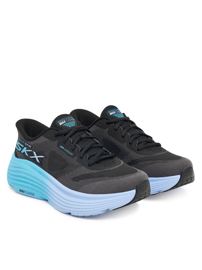 Беговые кроссовки Max Cushioning Endeavour 129473/BKBL Skechers, черный — фото 2
