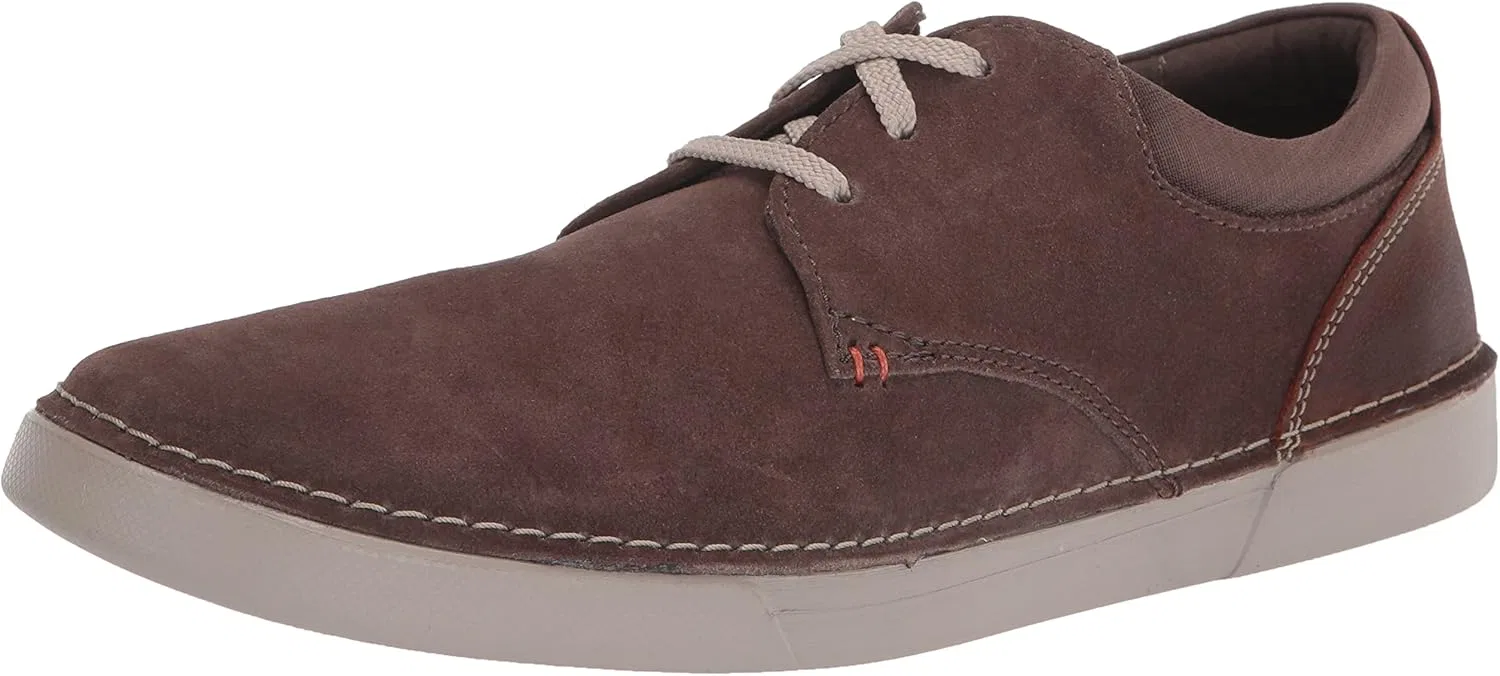Мужские кроссовки Clarks Gereld Lace, Taupe Suede