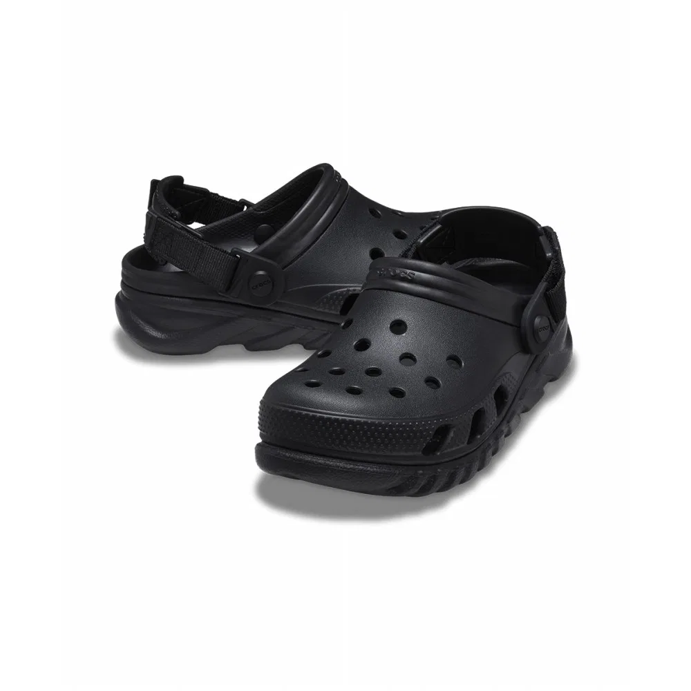 Мужские чёрные сабо Duet Max II Clog от Crocs — фото 4
