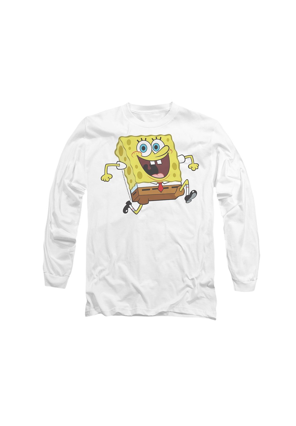 

Топ с длинными рукавами SPONGEBOB HAPPY RUNNING Cotton Soul, белый