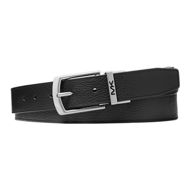 

MICHAEL KORS Мужской кожаный ремень из коровьей кожи черный шириной 3 см, Black