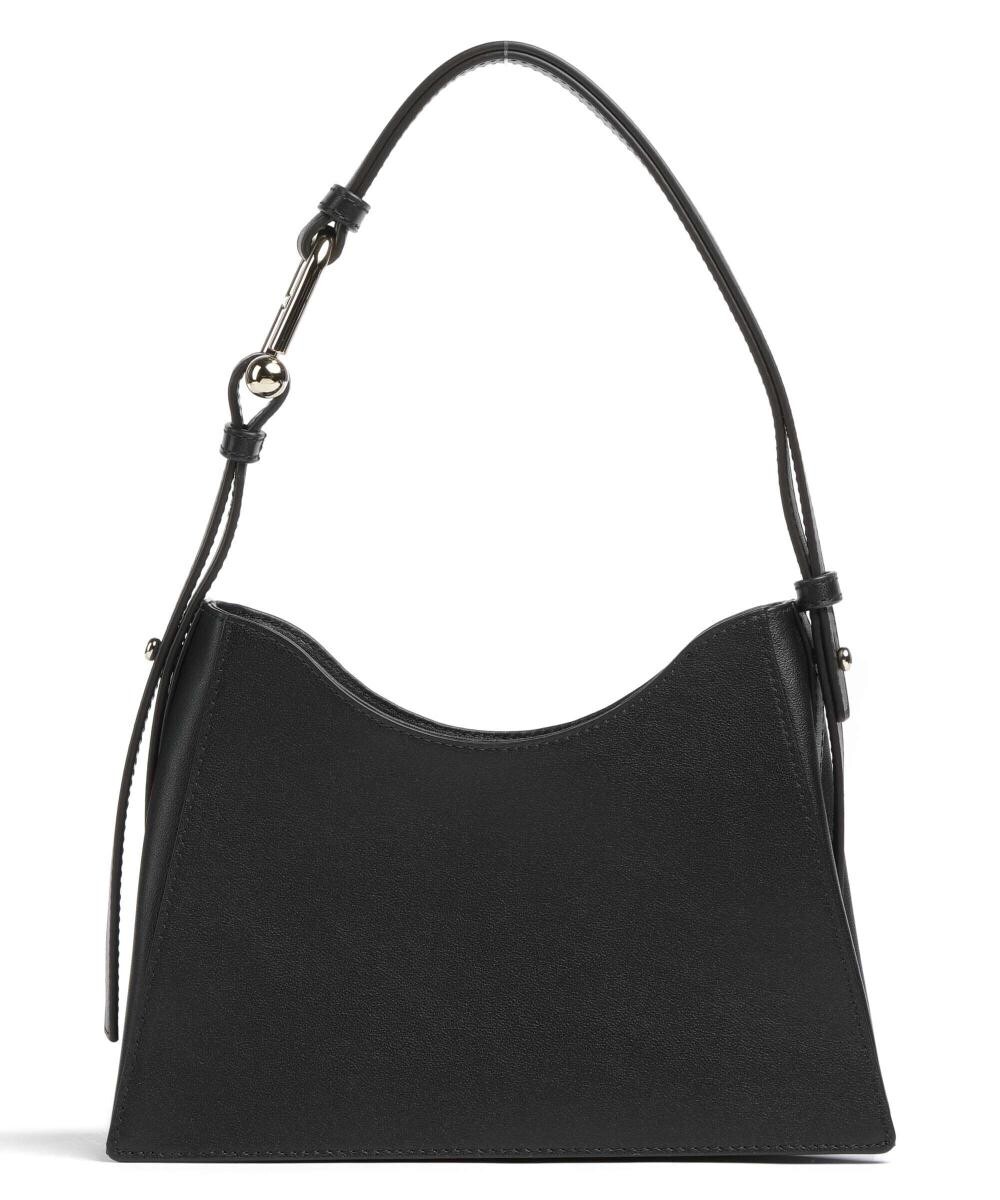 

Миниатюрная сумка через плечо Nuvola из мелкозернистой кожи Furla, черный