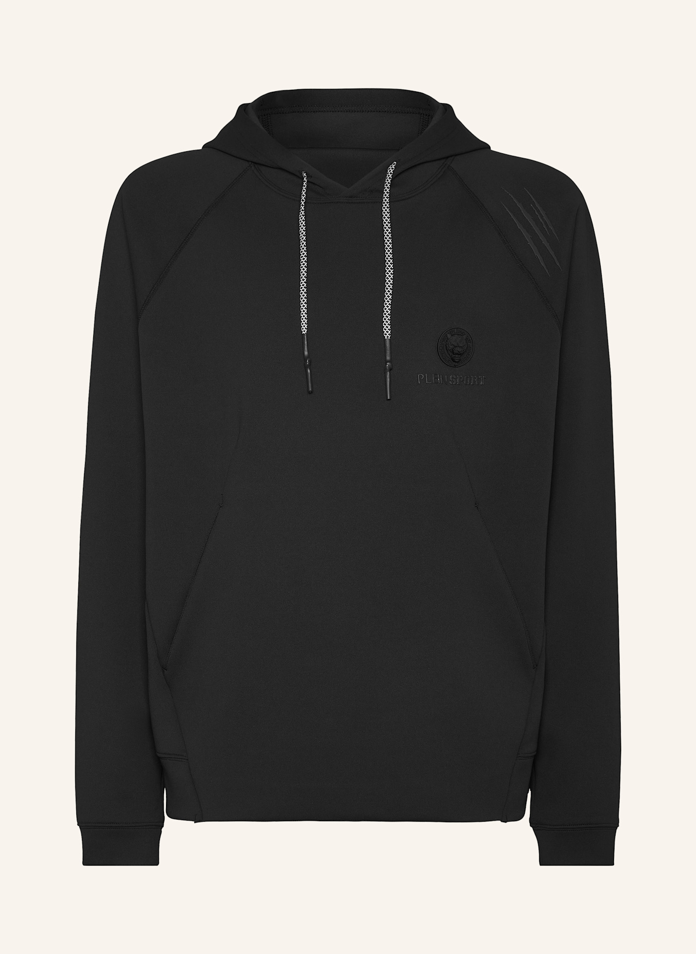 

Толстовка с капюшоном Plein Sport, черный