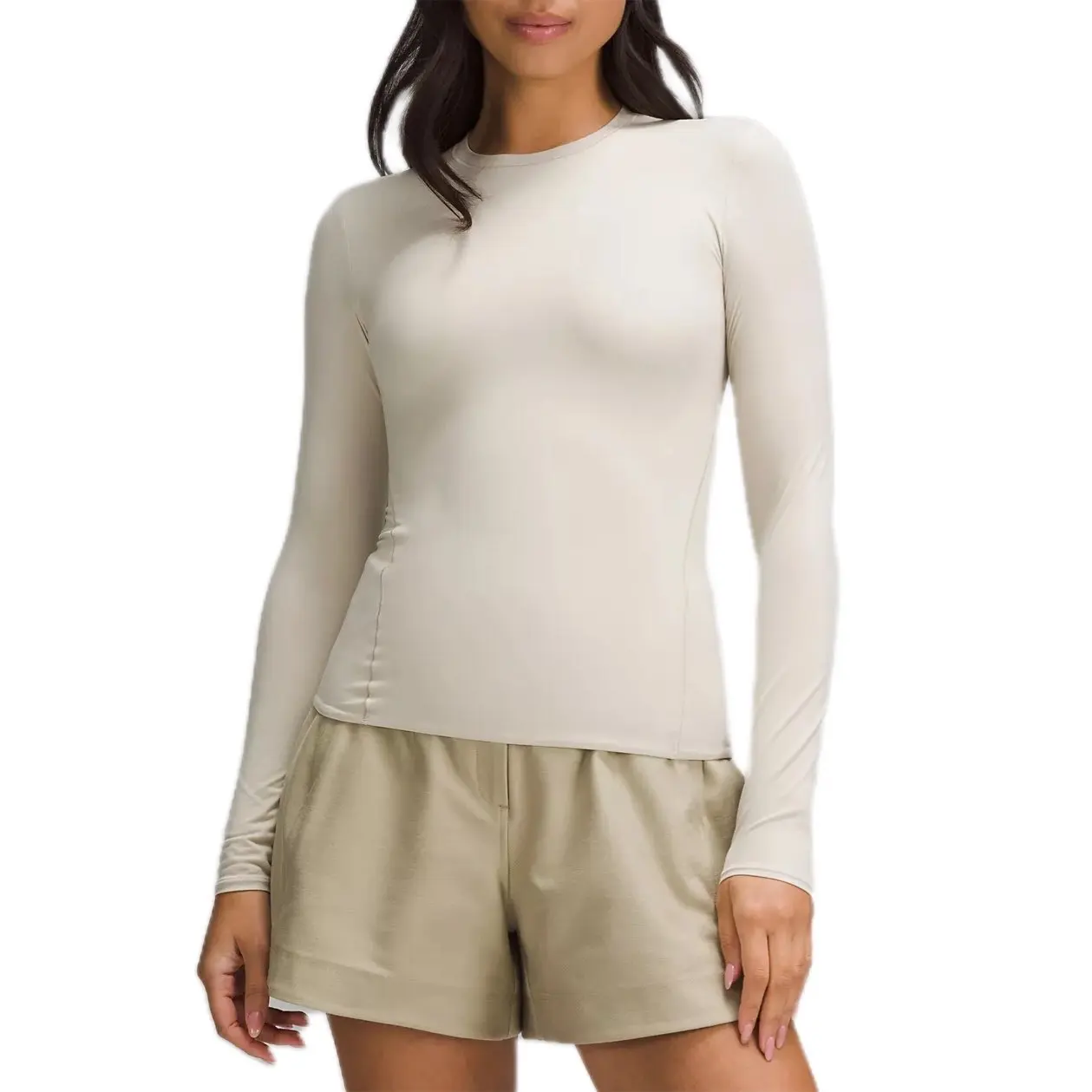 

Футболка Wundermost Ultra Soft Nulu женская Lululemon, Desert Umber/Movt