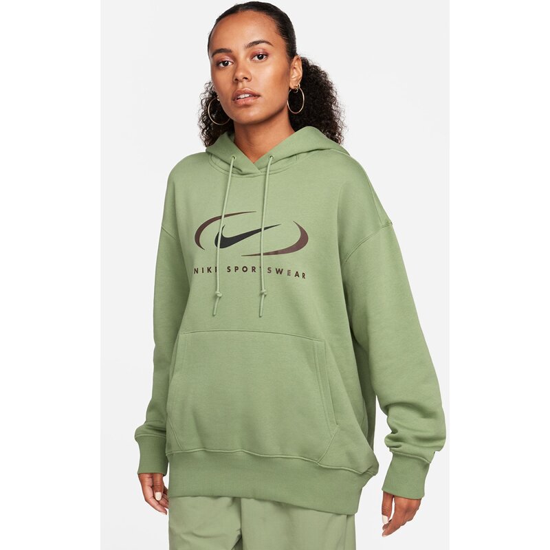 

Kapuzensweat w nsw flc os po hdy swsh Nike, зеленый