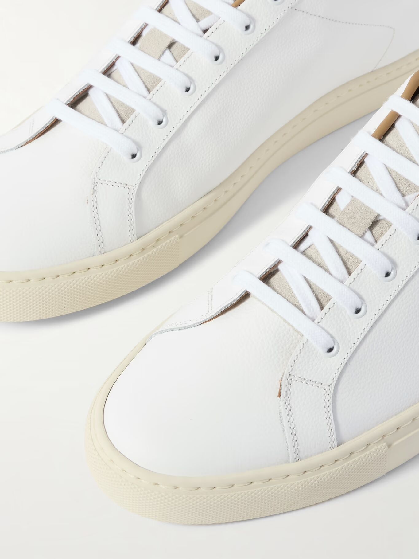 

Кроссовки Retro Low из натуральной кожи COMMON PROJECTS, белый
