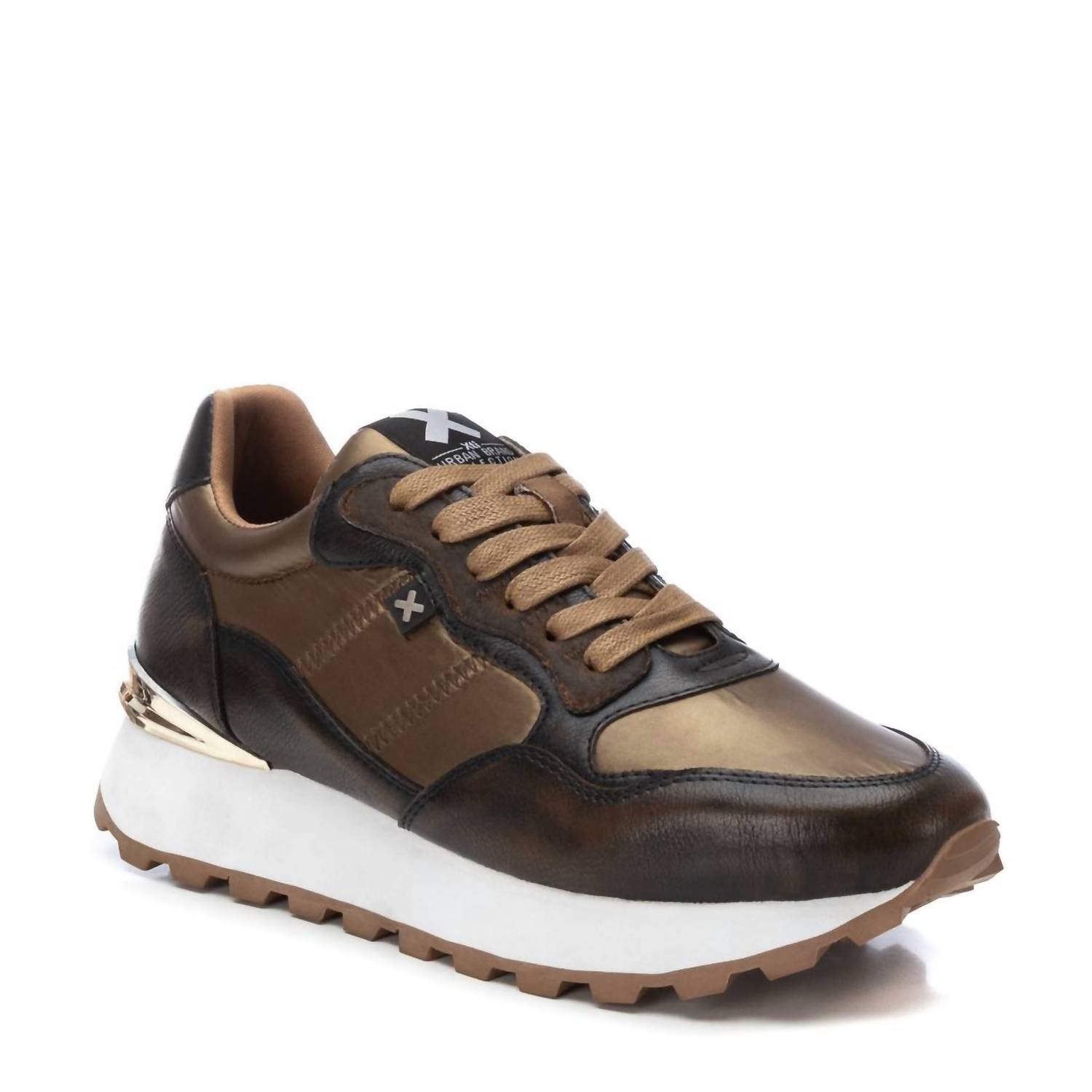 Женские кроссовки Trainer цвета ржавчины и меди Xti, цвет rust copper — фото 2