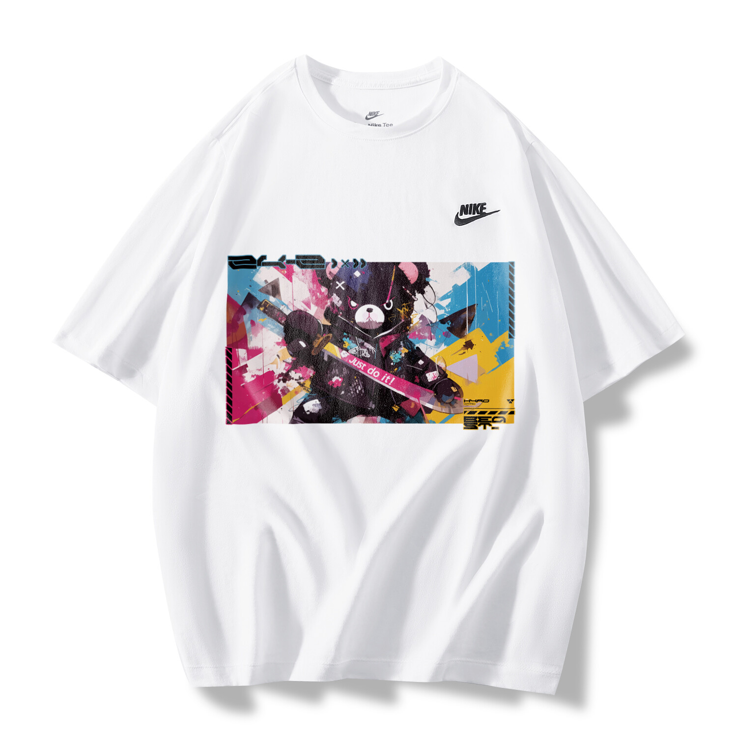 

Футболка унисекс белая Nike, белый