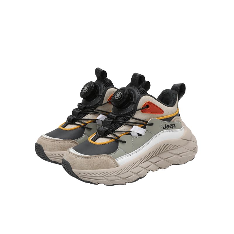 Детские кроссовки Mid Top Kids Lifestyle Shoes Kids' Jeep, цвет в стиле моранди — фото 3