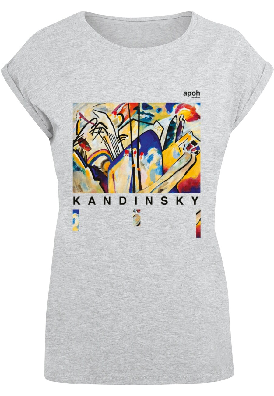 

Футболка Merchcode Shirt APOH - Kandinsky, пятнистый серый