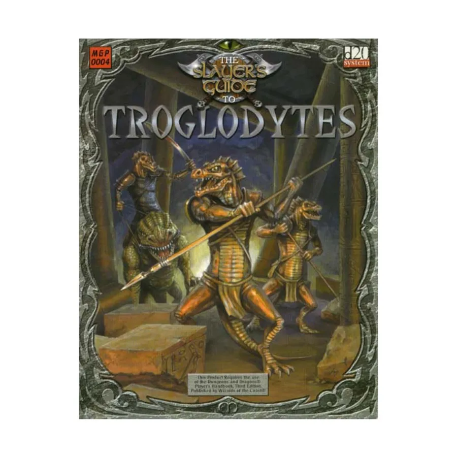 

Slayer's Guide to Troglodytes, Slayer's Guides (d20), мягкая обложка