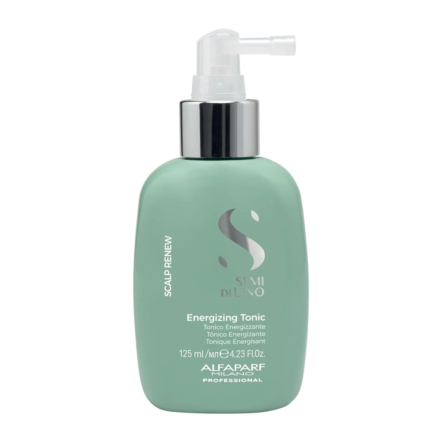 Alfaparf Milano Semi di Lino Scalp Renew Energizing Tonic для редеющих волос - укрепляет, уплотняет и стимулирует волокно волос, профессиональное качество, 125 мл