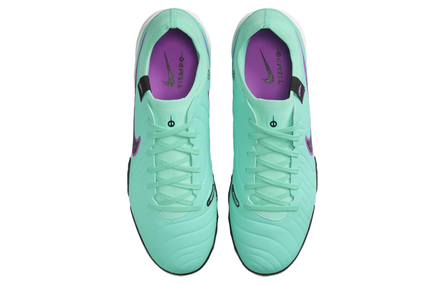 Nike Tiempo Legend 10 Футбольные бутсы Мужчины, Фиолетовый/Зеленый — фото 4