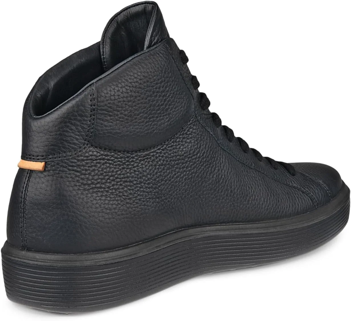 Мужские высокие кроссовки ECCO Soft 60, черный — фото 4