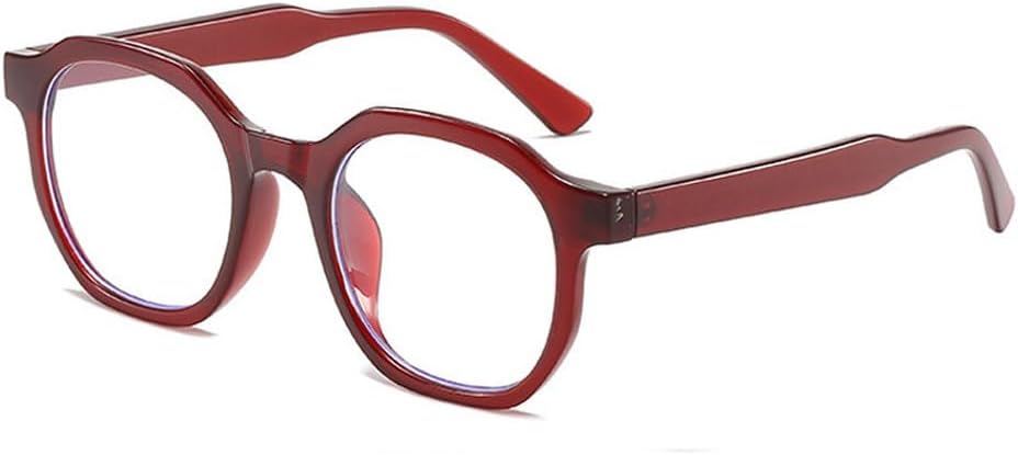 

Модные женские солнцезащитные очки в винтажном стиле, модные очки прозрачного цвета, бежевые очки, мужские солнцезащитные очки с защитой от УФ-излучения UV400 HVTVTLA, Dark Red