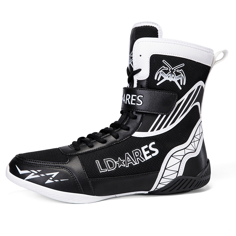 

Амортизирующие поддерживающие ударопрочные высокие кроссовки для тренировок men's TANGLANGBUCHAN, черный