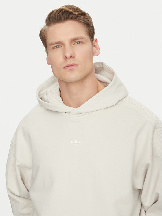 Свободный крой толстовка Premium Essentials JD3299 Adidas, бежевый — фото 4